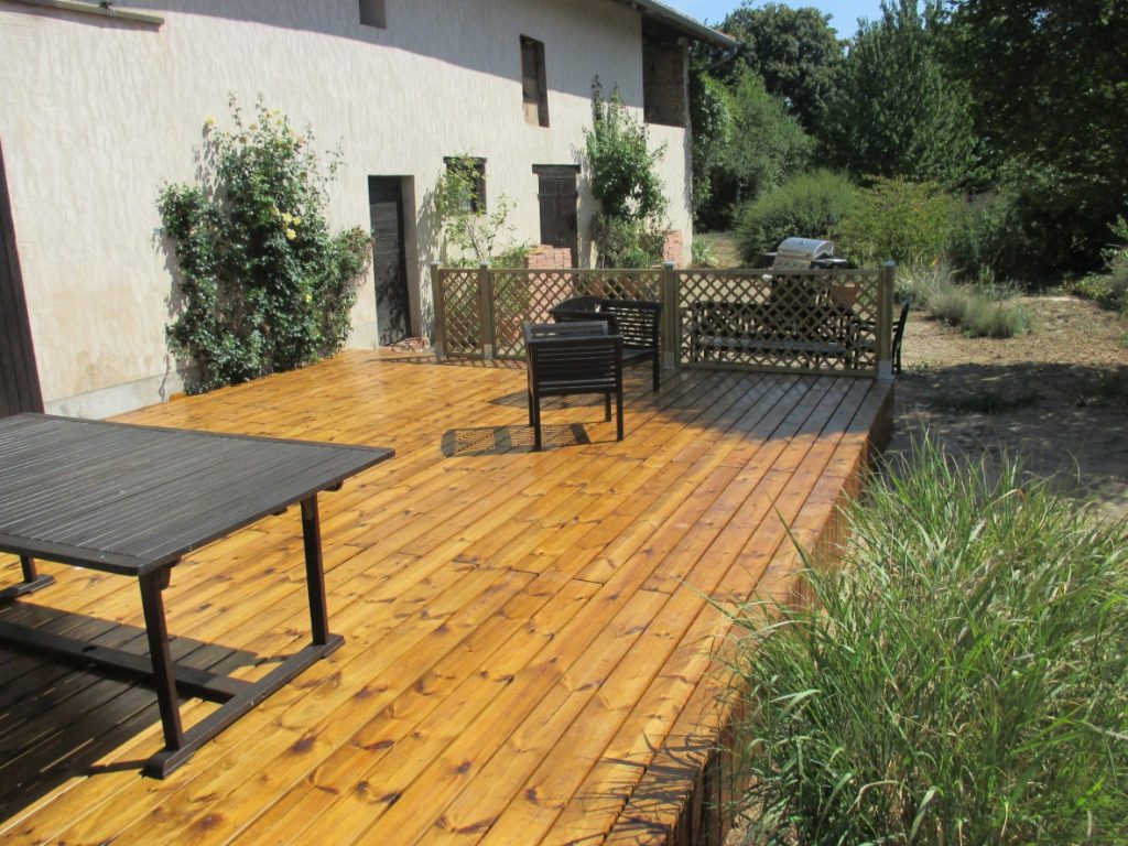 Terrasse en bois